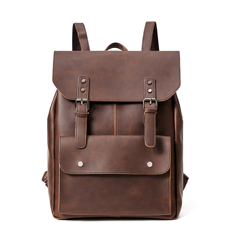 Leather Work Rucksack - GOYN Tas Ransel Kulit Pria Antik
