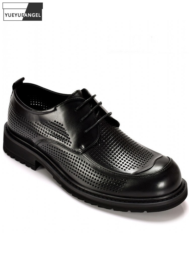 Leather Work Outfit - Sepatu pantofel Formal kulit sapi asli