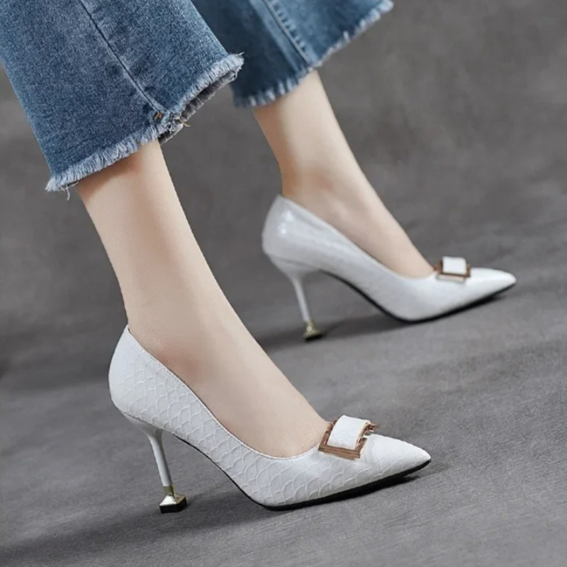 Leatherwork Free Patterns - Sepatu Wanita Hak Tinggi Tipis Model
