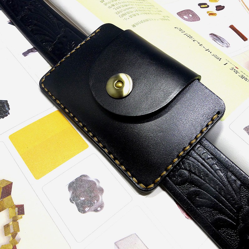 Leatherwork Fasteners - Blongk Tas Pinggang Ultra Tipis Paket