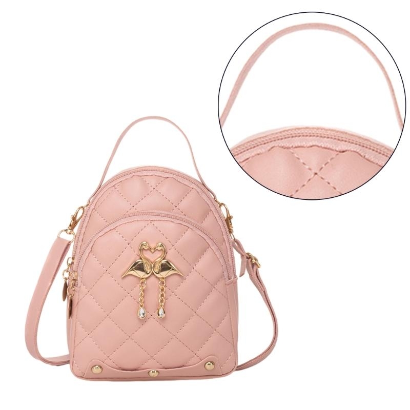 Leather Work Rucksack - X7XC Ransel PU Modis untuk Wanita