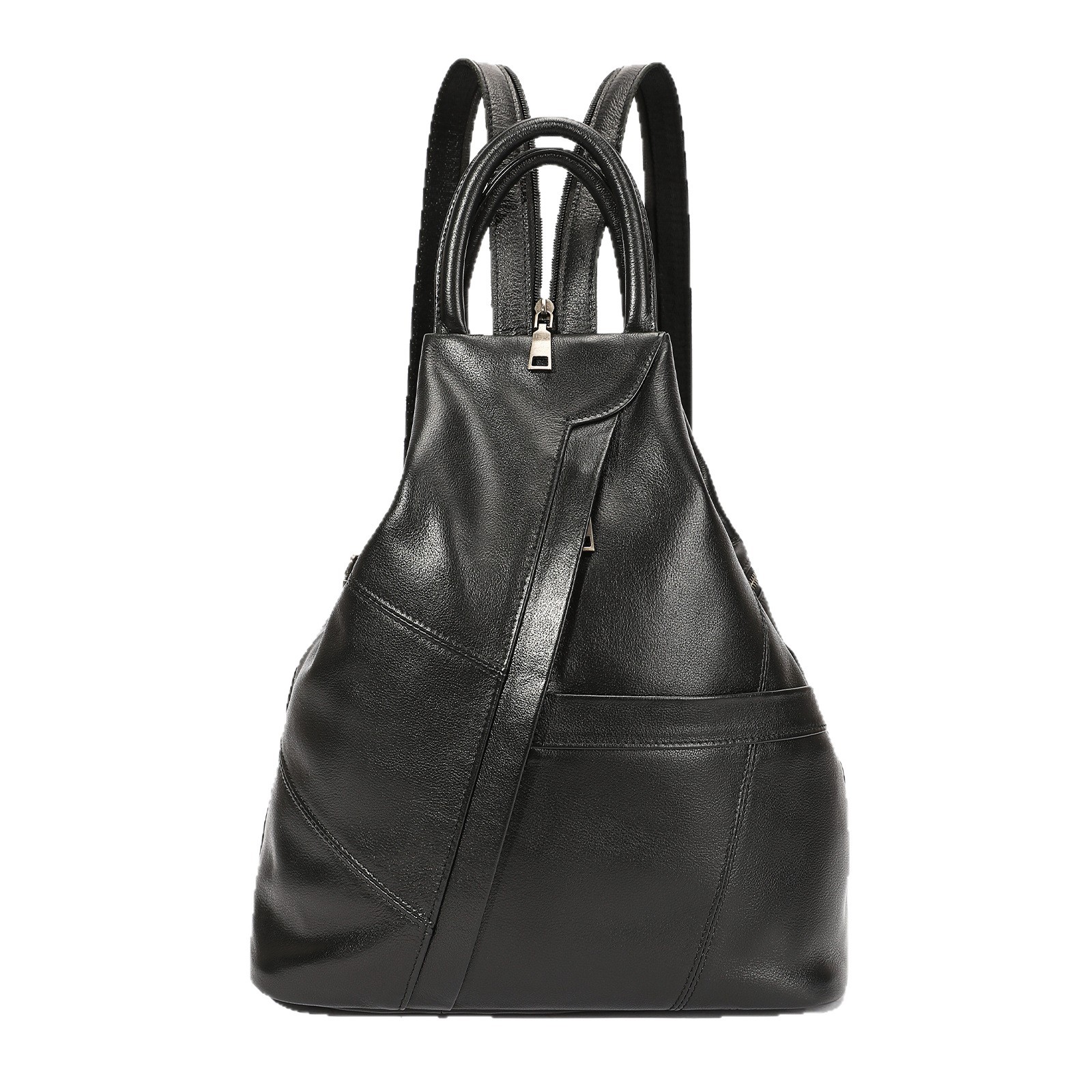 Leather Work Rucksack - Tas Ransel Kulit Asli untuk Wanita,