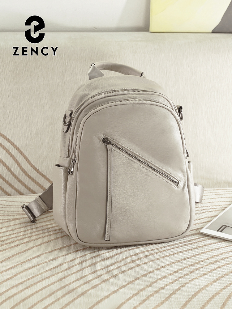 Leather Work Rucksack - Zency Tas Ransel Kulit Asli Wanita