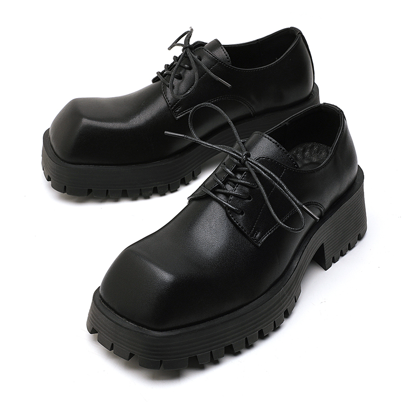 Leather Work Japan - Sepatu Platform untuk Pria Sepatu Kulit
