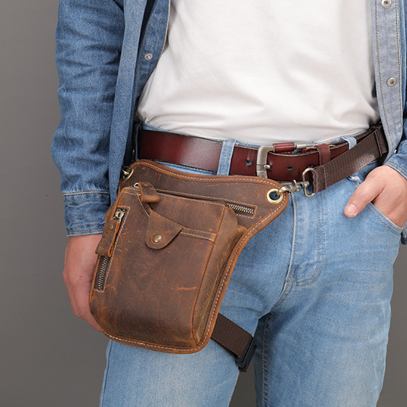 Leatherwork Fasteners - Tas Pinggang Kulit Pu Antik Tas