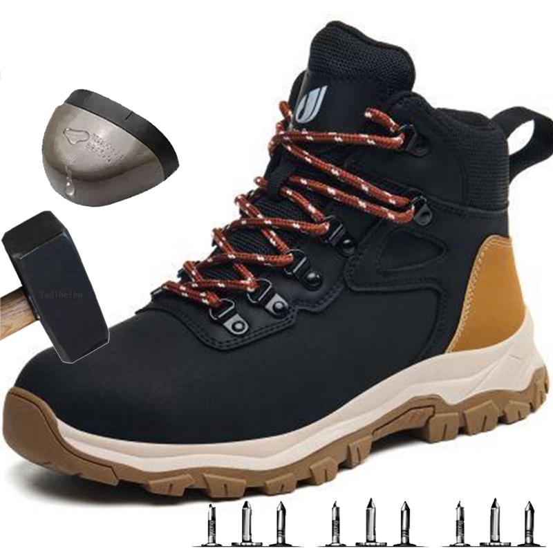 Leather Work Factory - Sepatu Boots Kerja Anti Air Model