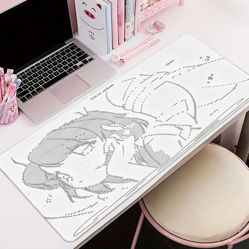 Leatherwork Table - 1 Buah Alas Mouse Kulit Anime