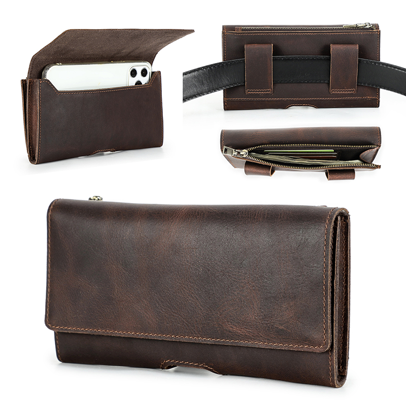Tas Pinggang ponsel kulit sapi - Leatherwork Fasteners ulasan dan harga