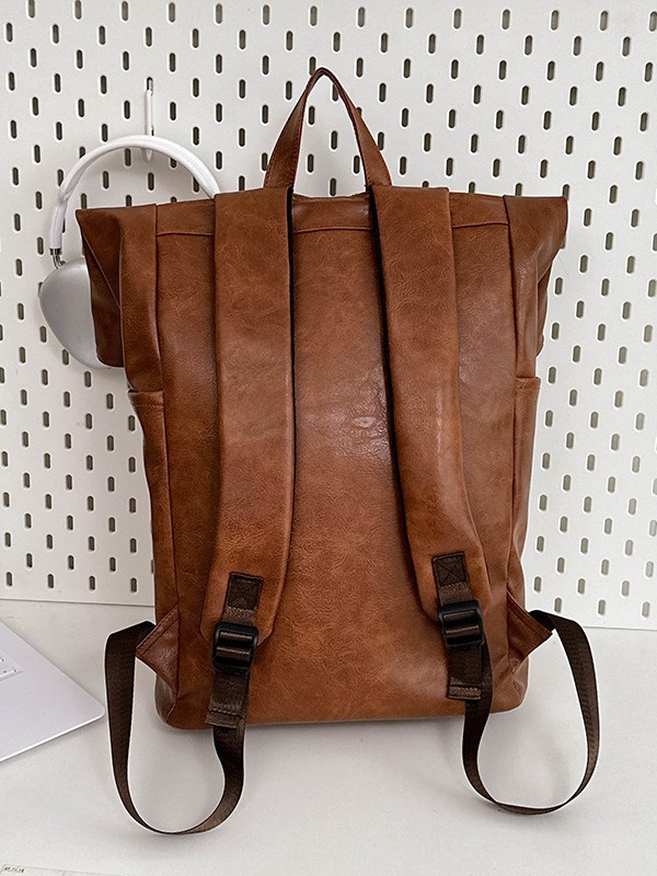 Ransel Vintage Eropa-Amerika d - Leather Work Rucksack ulasan dan harga