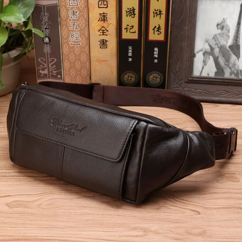 Tas Pinggang Kulit Asli Pria,  - Leatherwork Fasteners ulasan dan harga