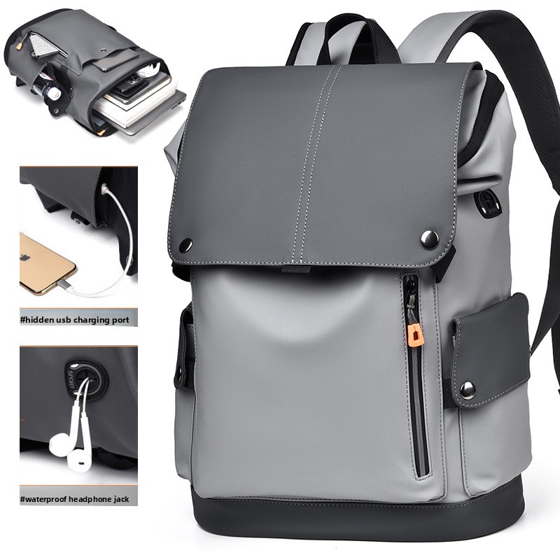 Ransel Laptop Kapasitas Besar  - Leather Work Rucksack ulasan dan harga
