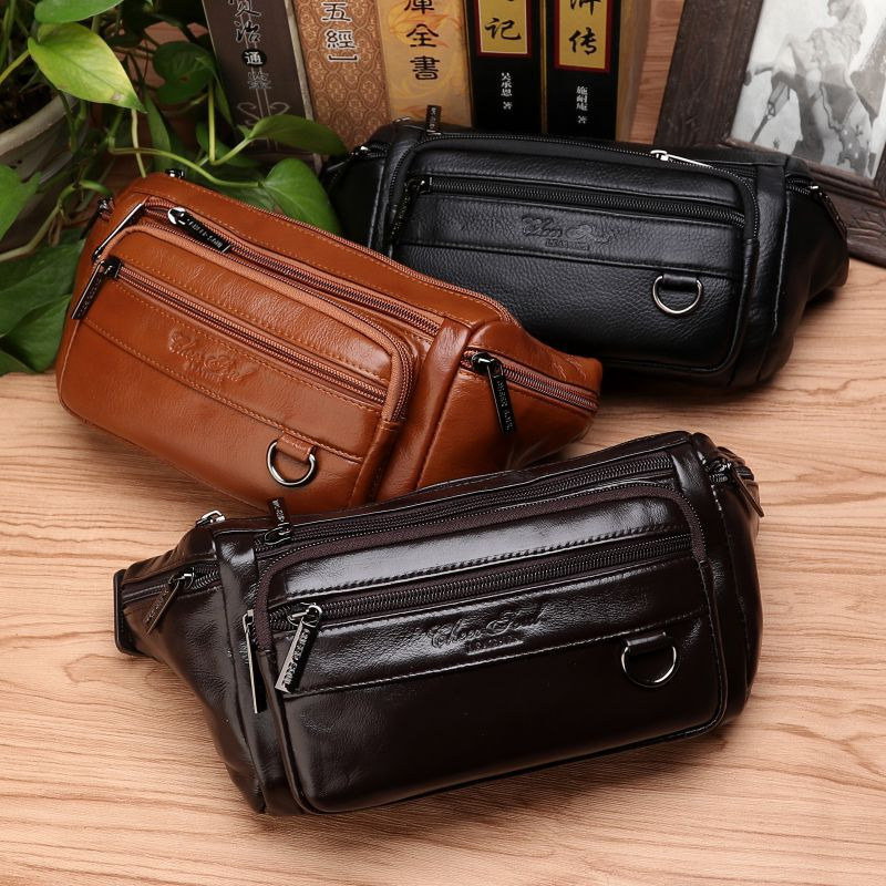 Tas Pinggang pria, tas selempa - Leatherwork Fasteners ulasan dan harga