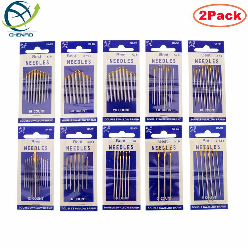 2 Paket Set Jarum Jahit Tangan - Leather Needle Harness ulasan dan harga