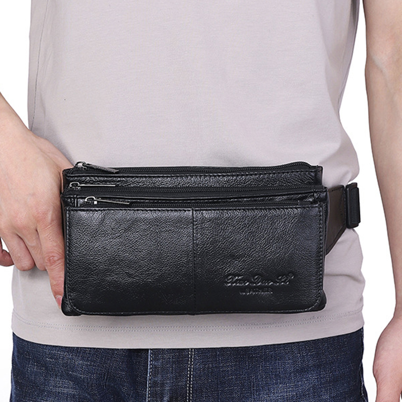 Tas Pinggang Pria Kulit Asli,  - Leatherwork Fasteners ulasan dan harga