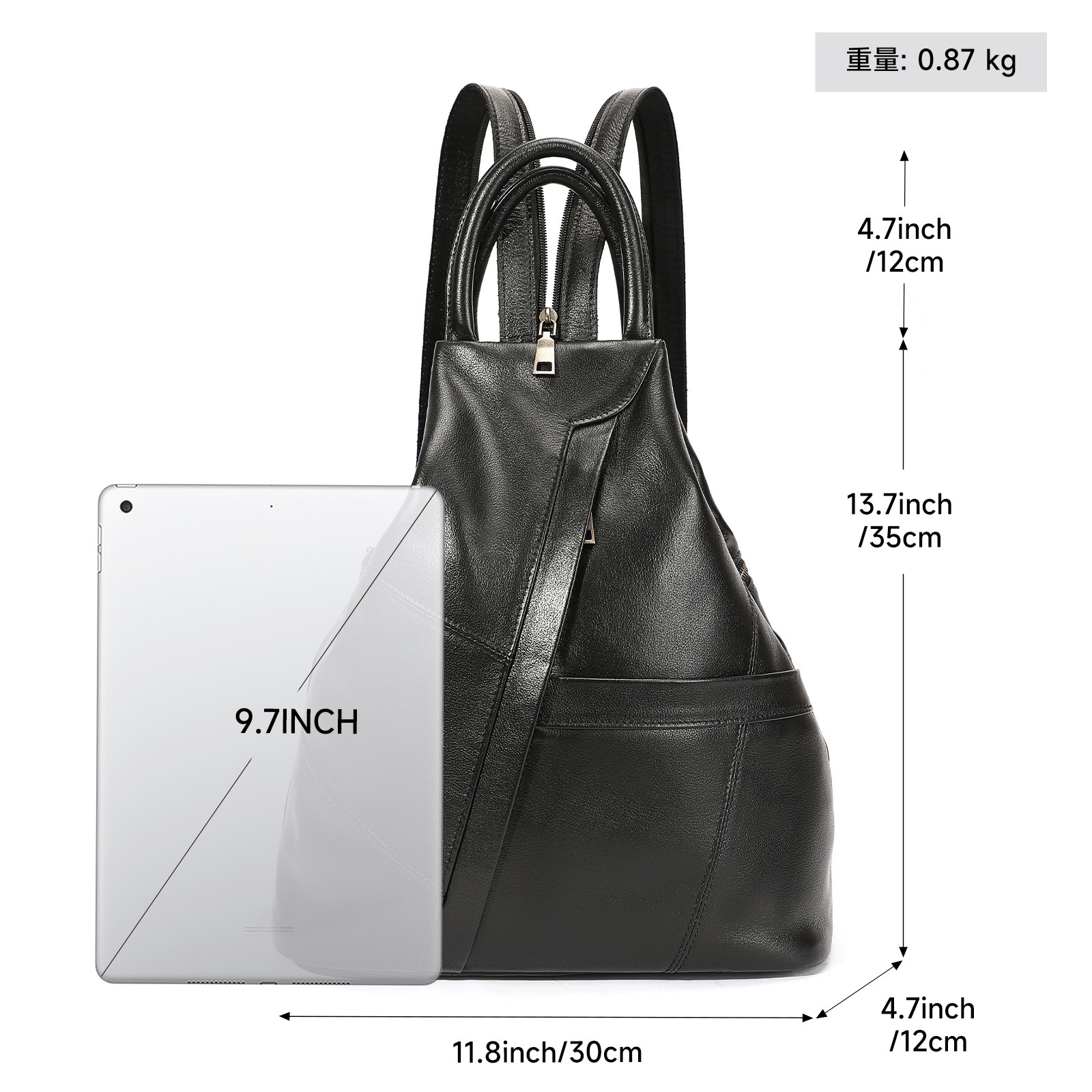 Tas Ransel Kulit Asli untuk Wa - Leather Work Rucksack ulasan dan harga