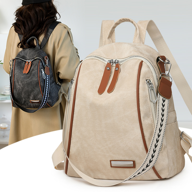 Tas Ransel Wanita Kapasitas Be - Leather Work Rucksack ulasan dan harga