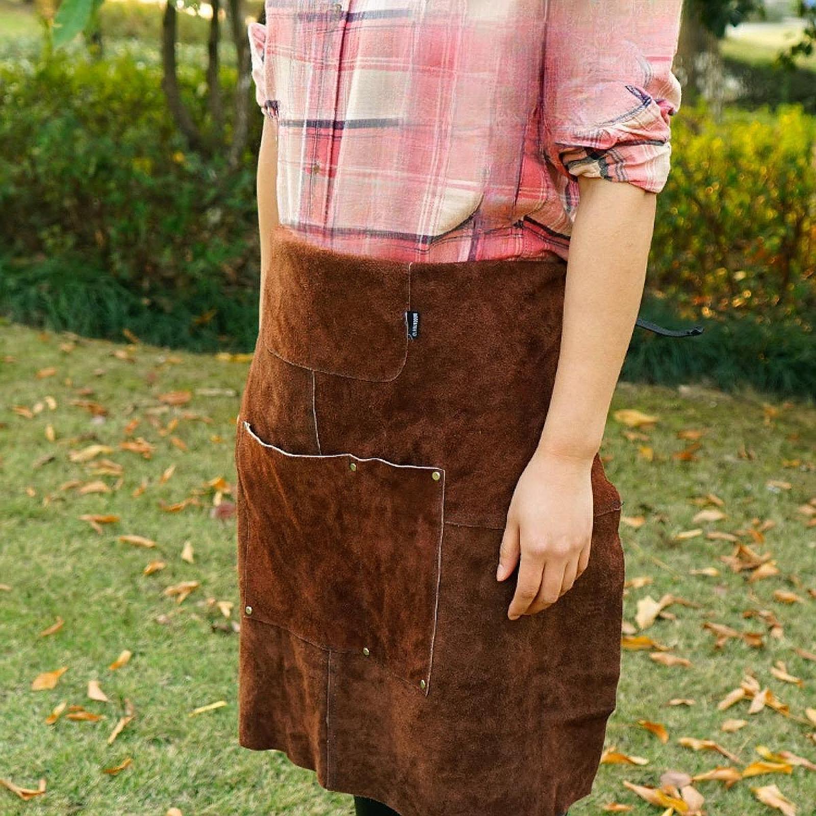 Celemek kerja mengelas, celeme - Leather Work Japan ulasan dan harga