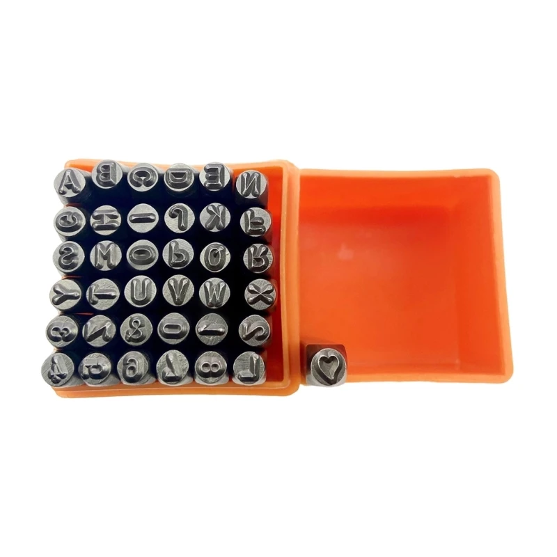 37Pcs Set Alat Pengepres Huruf - Leatherwork Art ulasan dan harga