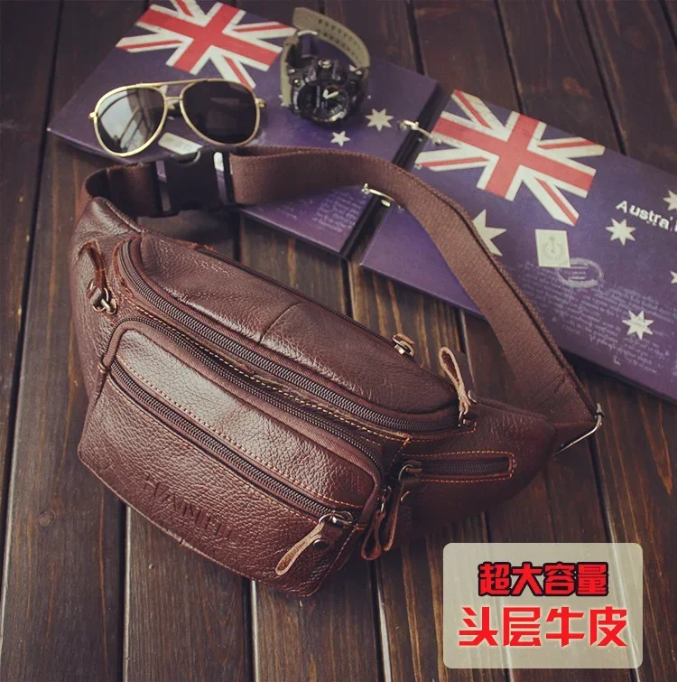 Tas pinggang pria kulit sapi a - Leatherwork Fasteners ulasan dan harga