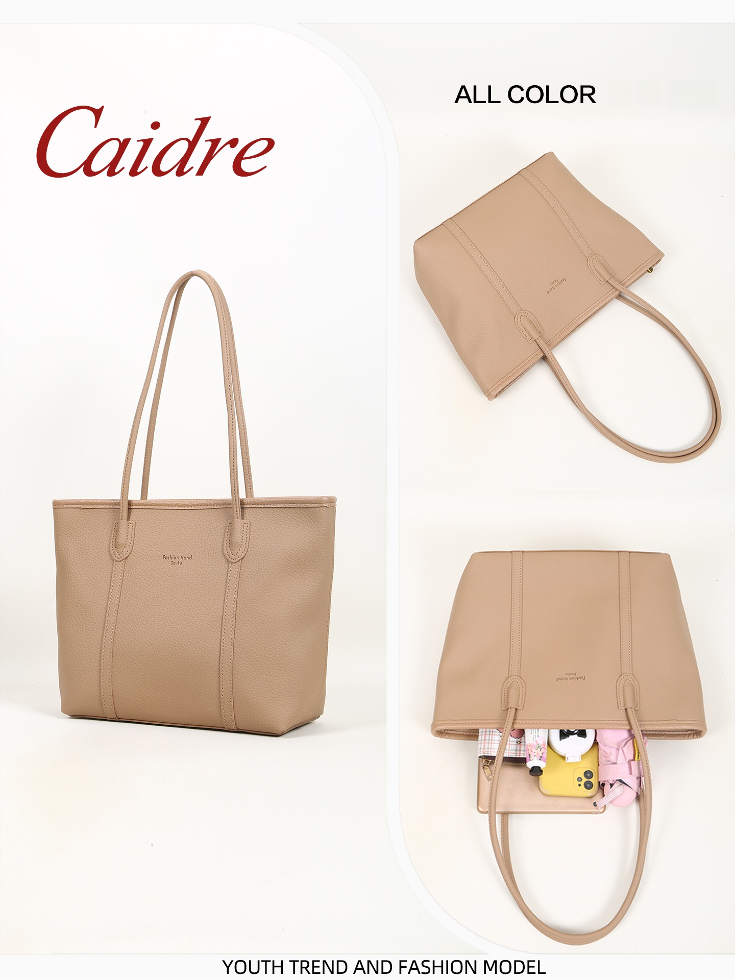 Tas Tote Kapasitas Besar Seder - Leather Work Japan ulasan dan harga