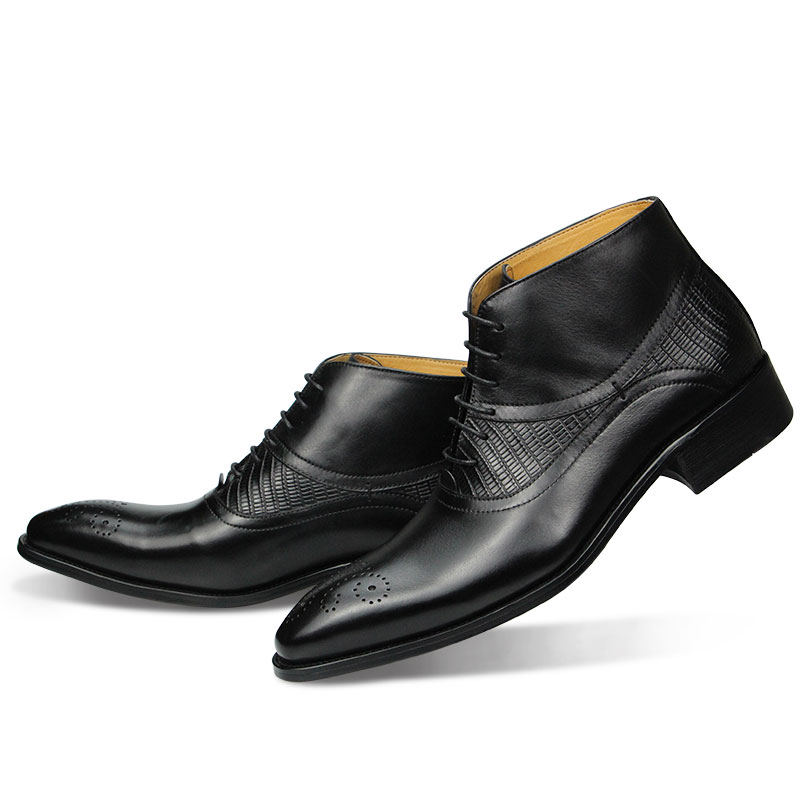 Sepatu Kulit Asli Sepatu Bot P - Leather Work Factory ulasan dan harga