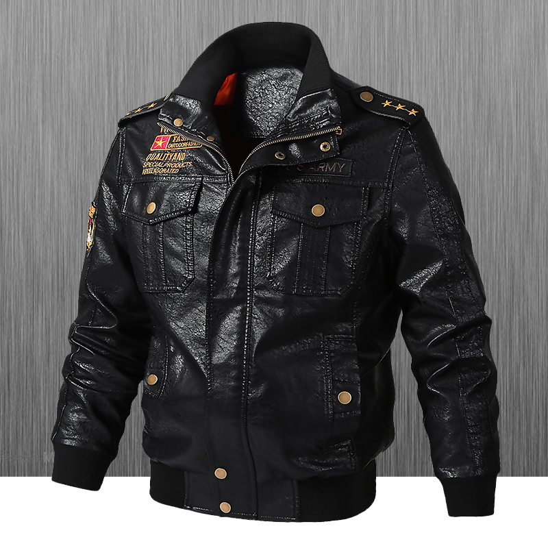 Jaket Kulit Biker Slim Fit Pri - Leather Work Jacket ulasan dan harga