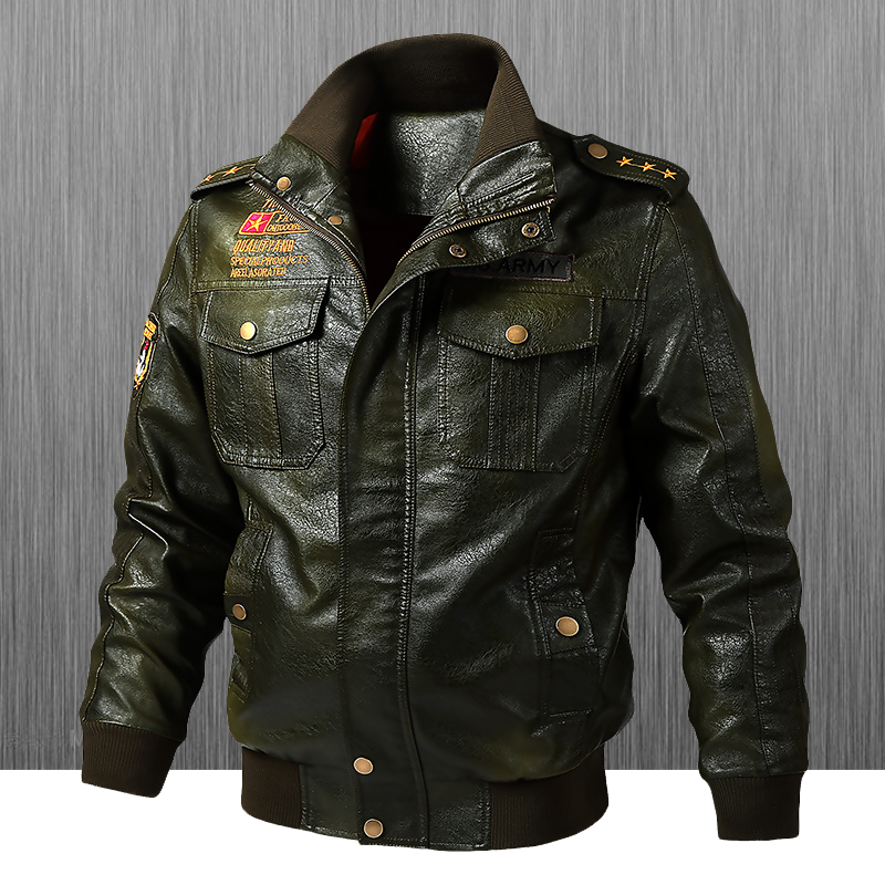 Jaket Kulit Biker Slim Fit Pri - Leather Work Jacket ulasan dan harga
