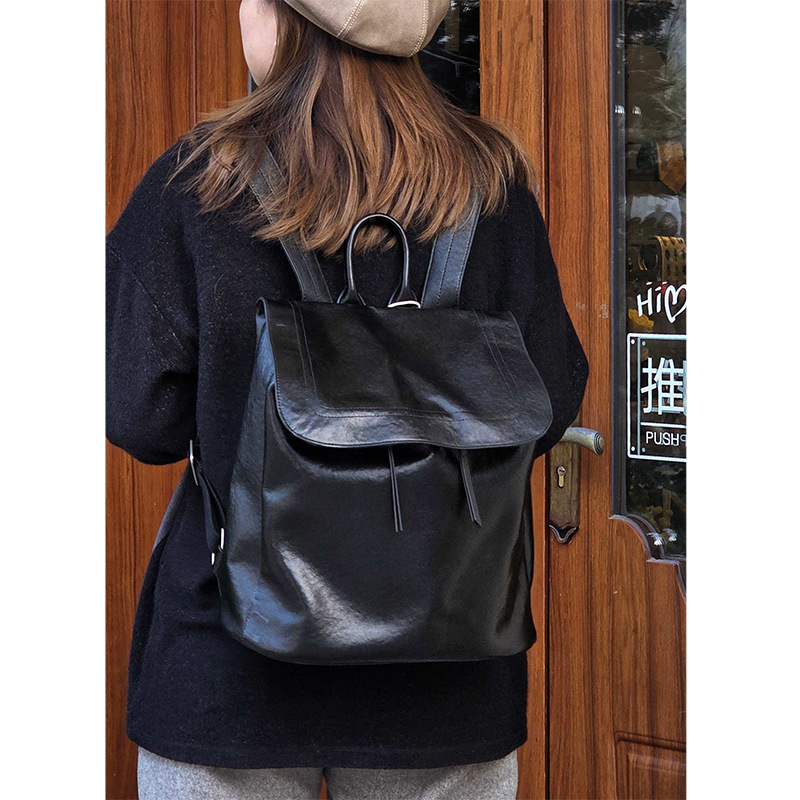 Tas Ransel Kulit Sapi Asli Lap - Leather Work Rucksack ulasan dan harga