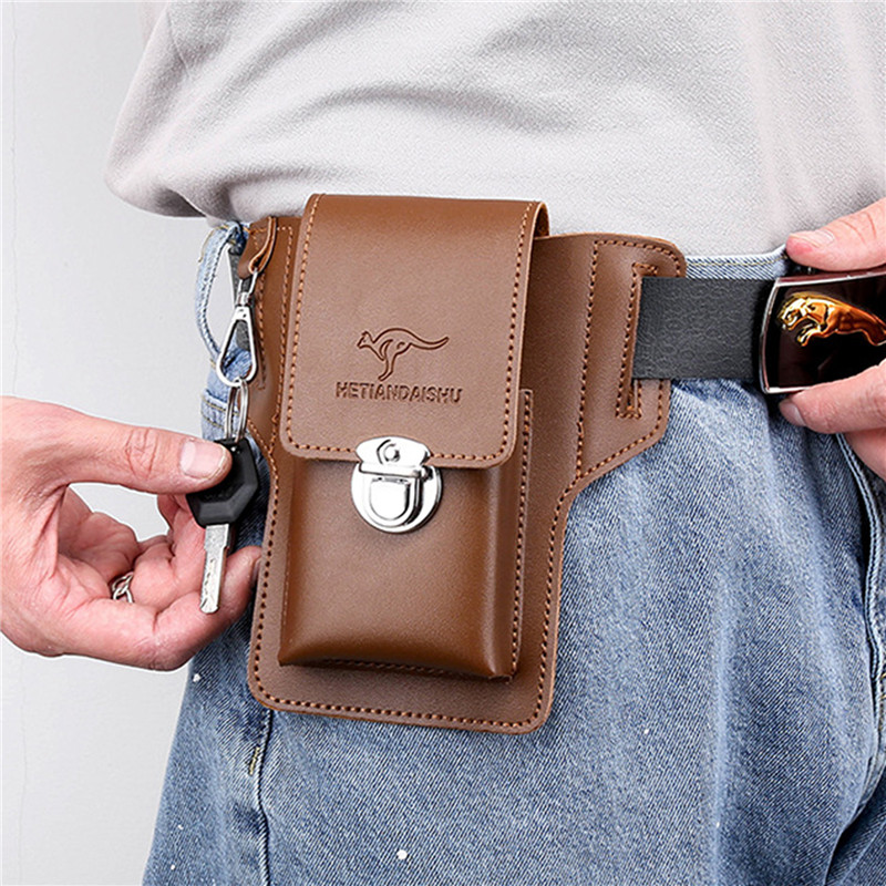 Tas Sabuk Ponsel untuk Pria, K - Leatherwork Fasteners ulasan dan harga