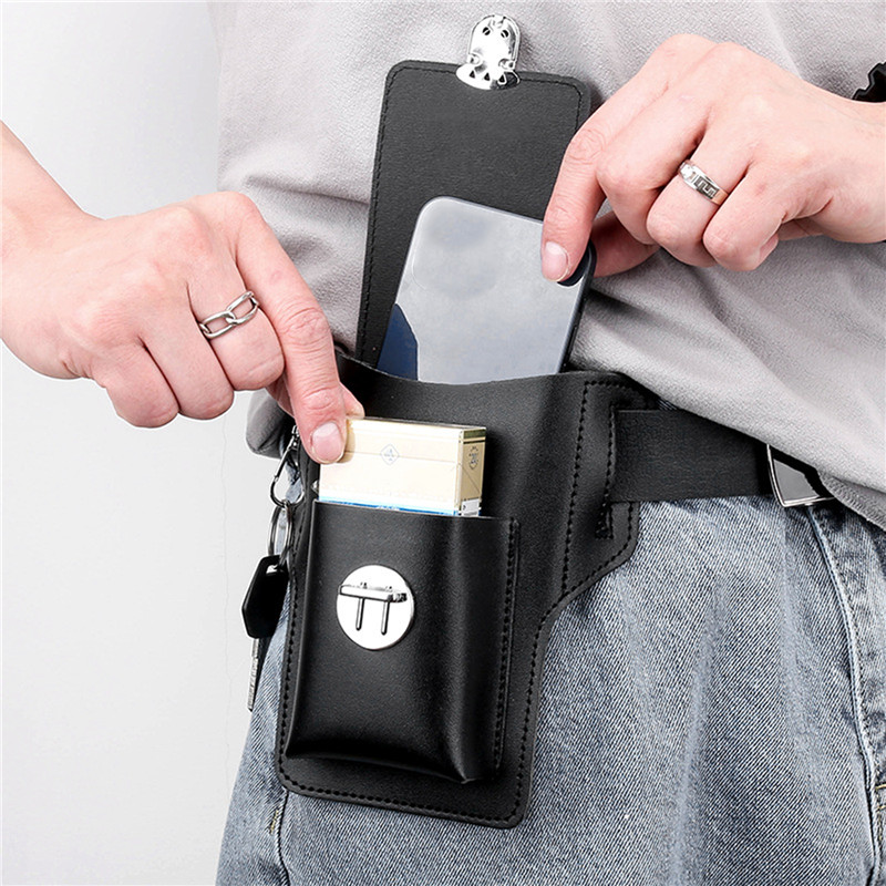 Tas Sabuk Ponsel untuk Pria, K - Leatherwork Fasteners ulasan dan harga