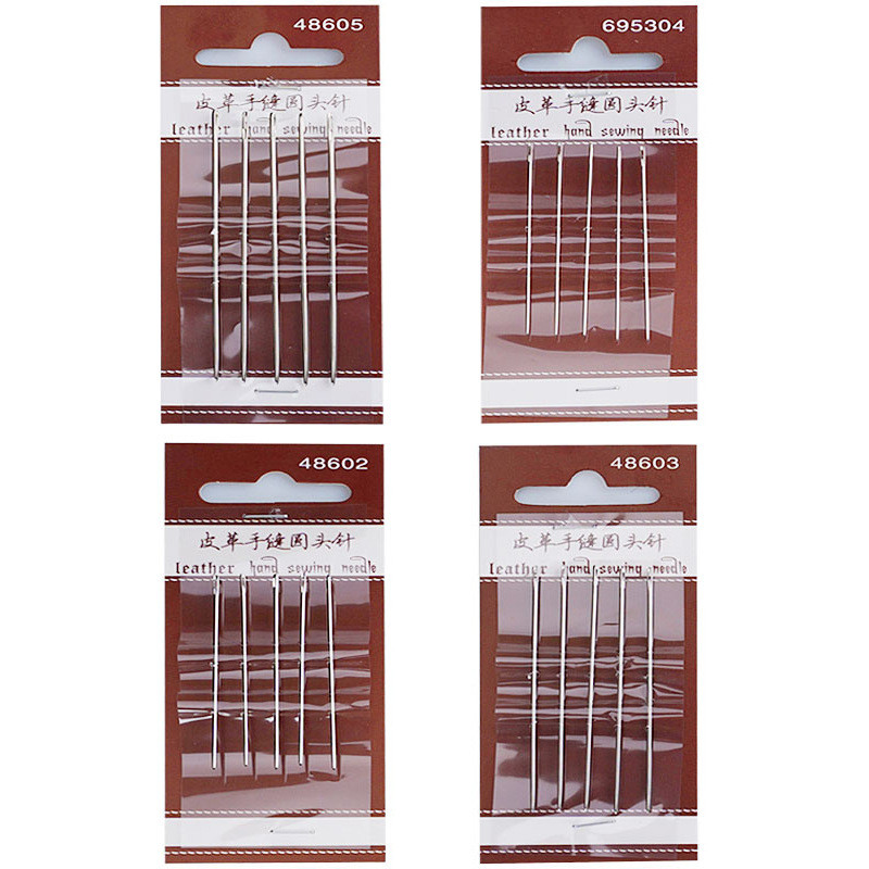 5 Buah Jarum Jahit Mata Besar  - Leather Needle Harness ulasan dan harga