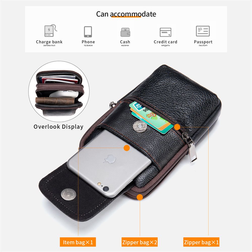 Tas Selempang Kasual Serbaguna - Leatherwork Fasteners ulasan dan harga