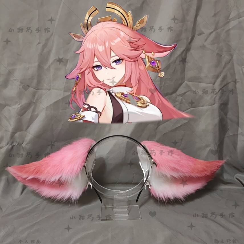 Anime Genshin Impact Yae Miko  - Leather Work Japan ulasan dan harga