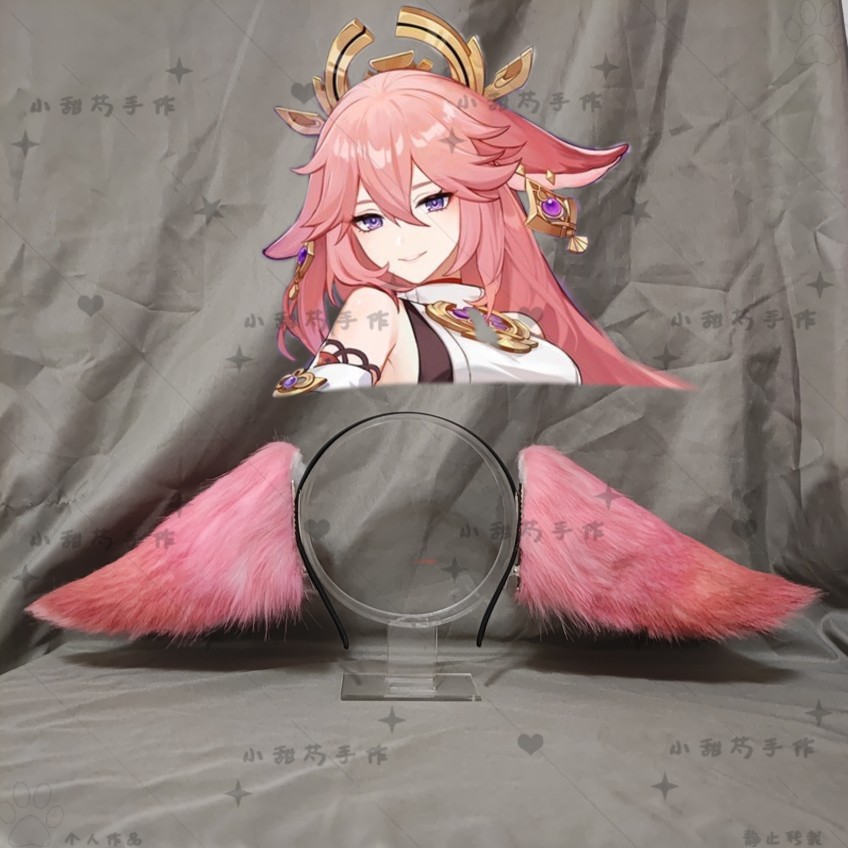Anime Genshin Impact Yae Miko  - Leather Work Japan ulasan dan harga