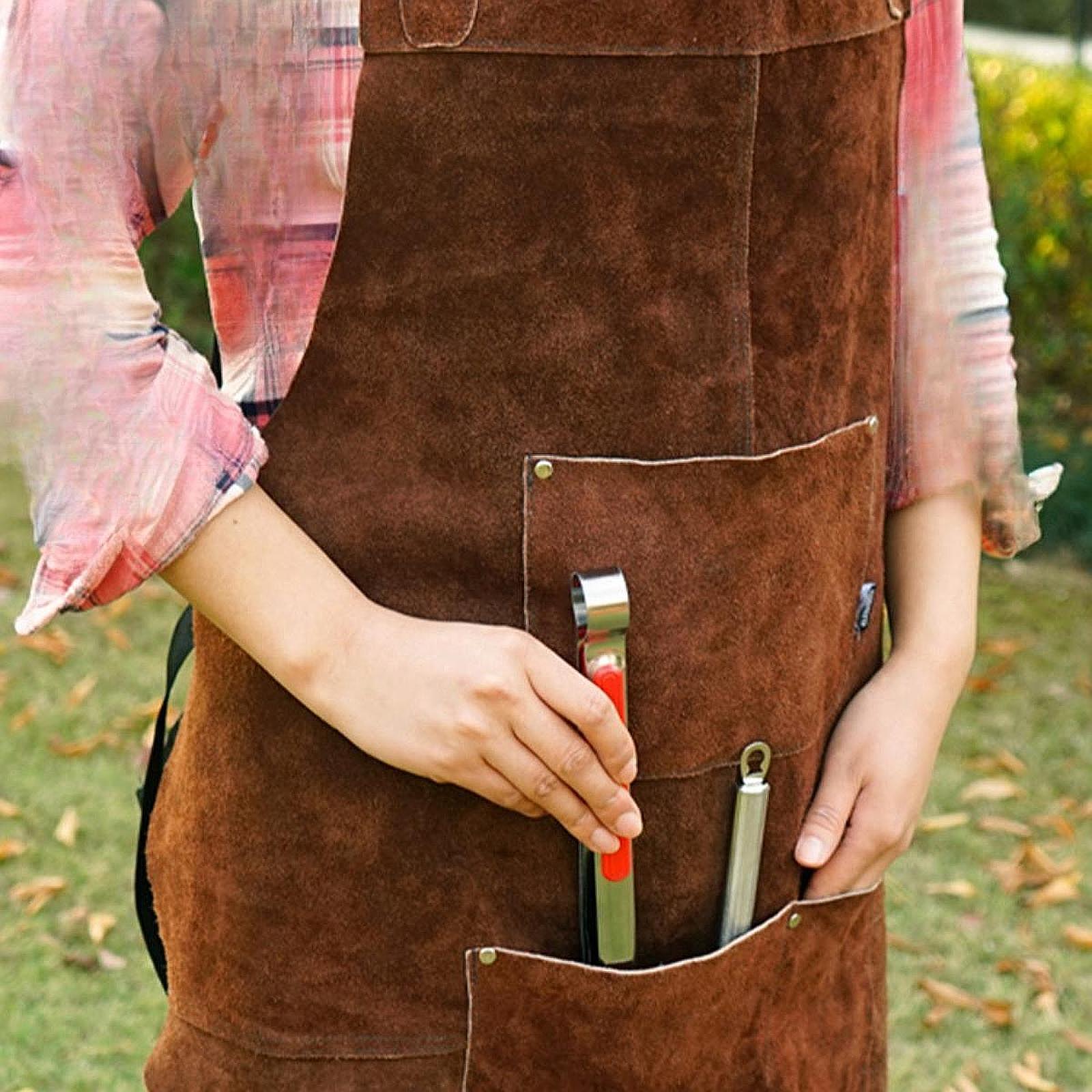 Celemek bengkel garasi tahan a - Leather Work Japan ulasan dan harga