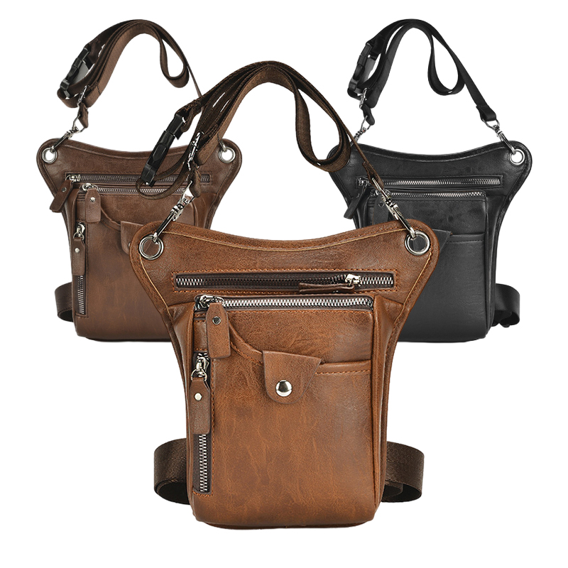 Tas Pinggang Kulit Pu Antik Ta - Leatherwork Fasteners ulasan dan harga