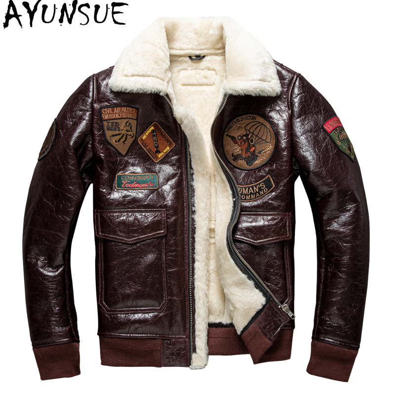 AYUNSUE jaket kulit musim ding - Leather Work Jacket ulasan dan harga
