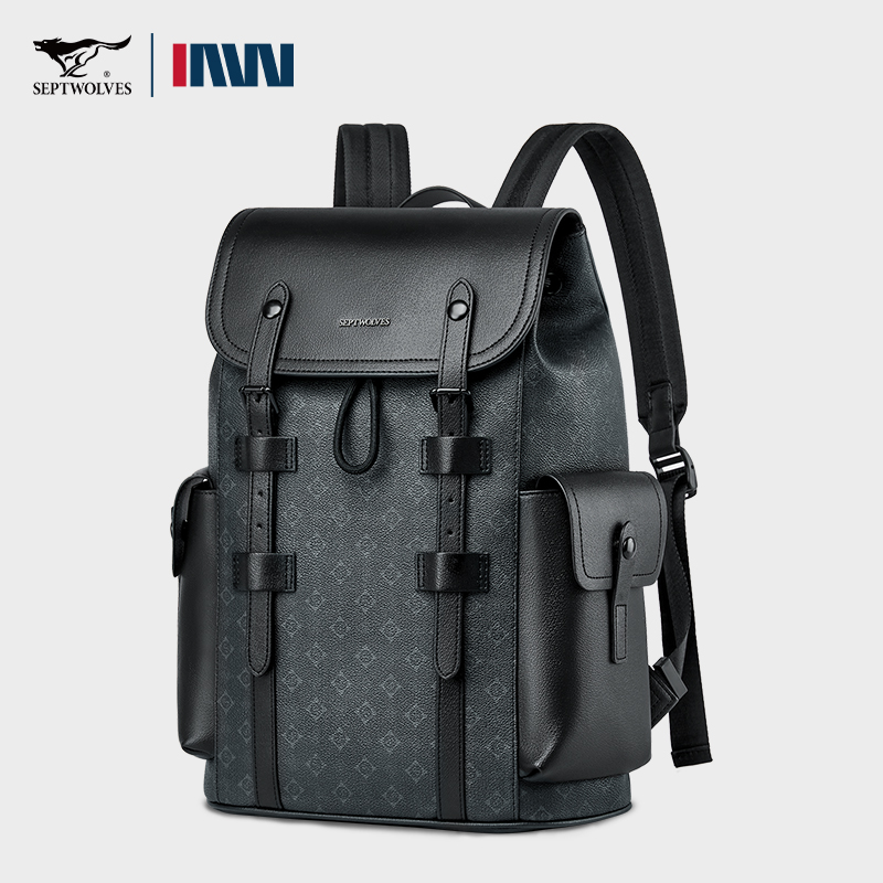 Septwolves Ransel Kulit Cetak  - Leather Work Rucksack ulasan dan harga