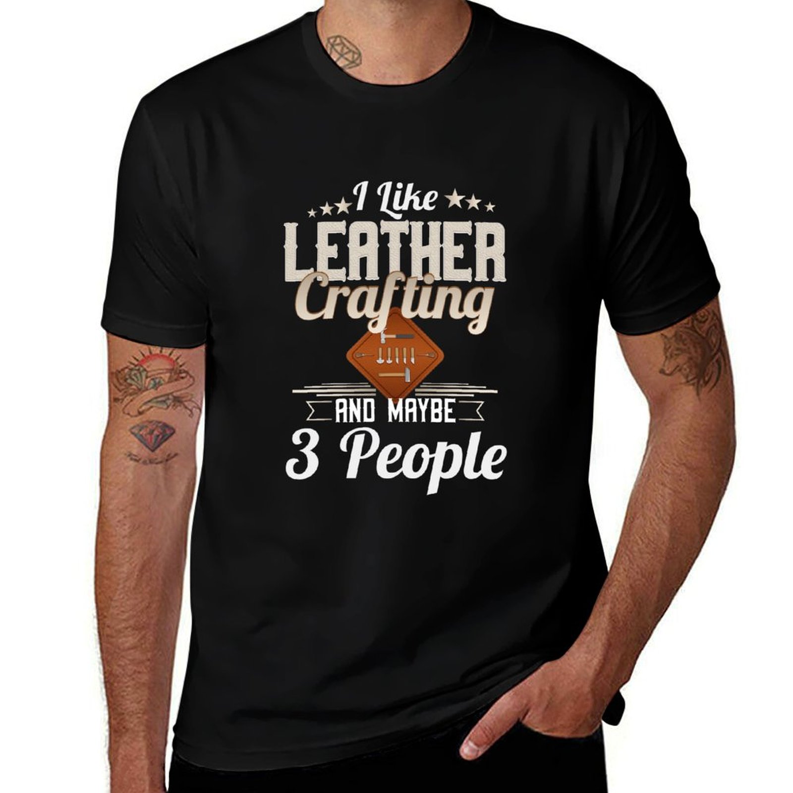 Kaos Hadiah Kerajinan Kulit, K - Leatherwork Art ulasan dan harga
