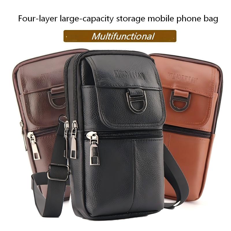 Tas Pinggang Kulit Pria - Tas  - Leatherwork Fasteners ulasan dan harga
