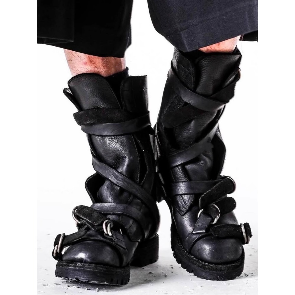 Sepatu Bot Motor Kulit Pria Se - Leatherwork Fasteners ulasan dan harga