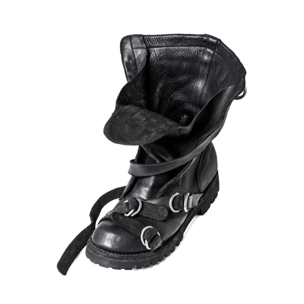 Sepatu Bot Motor Kulit Pria Se - Leatherwork Fasteners ulasan dan harga