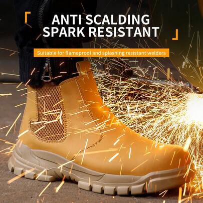 Sepatu Keselamatan Pria Kelas  - Leather Work Factory ulasan dan harga